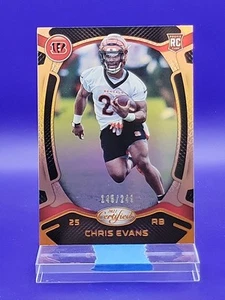 Chris Evans 2021 Panini Certified Bronze Mirror RC SP 145/249 🔥 Bengals - Picture 1 of 2