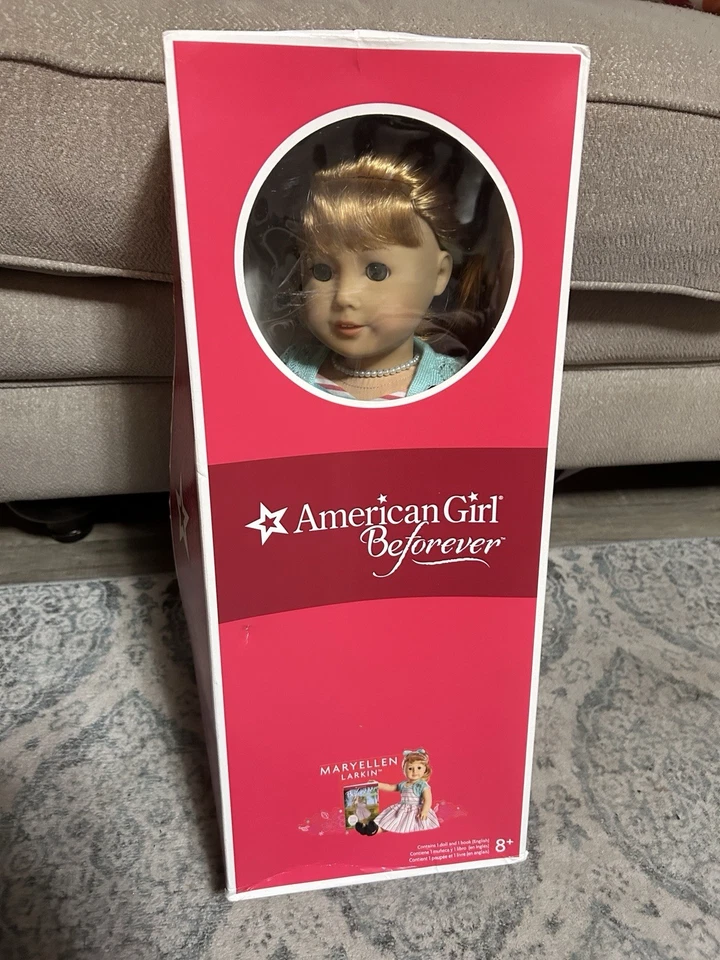 NUEVO EN CAJA Auténtica American Girl 18 Pulgadas Maryellen Larkin Muñeca Histórica Retirada Foto 1 de 4