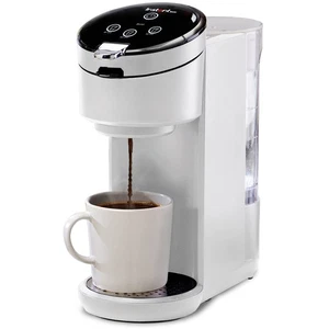 INSTANT POT K-CUP POD COMPATIBLE SINGLE SERVE COFFEE MAKER 8-12OZ - WHITE - Picture 1 of 5