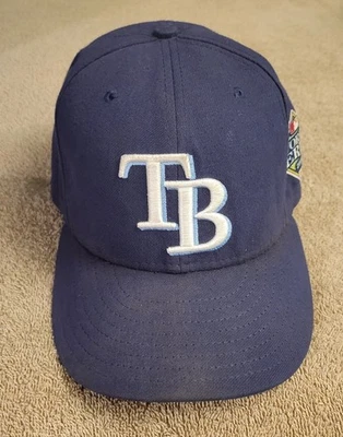 Tampa Bay Rays 2008 World Series New Era Fitted Hat, MLB On-Field Original - Image 1 of 4