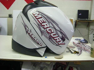 Mercury Verado Four Stroke 150 - 350hp Decal Kit - Bild 1 von 5