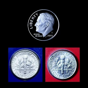 2009 P+D+S Roosevelt Mint Clad Proof Set + PD in Satin Mint Wrap - Picture 1 of 3