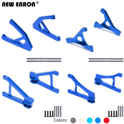 Metal Front Rear Lower Upper Suspension Arms 7031 7032 for RC Traxxas 1/16 Slash - Image 1 of 4