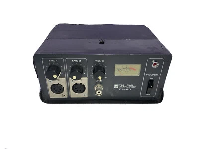 TOA Electric Car CA-60 with XLR Cable, AUX 1/4 Adapter, and Bag *FOR PARTS* - Image 1 of 4