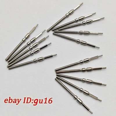 Crown Stem Stainless Steel Spare Parts fit Miyota 8200 8215 Movement - Image 1 of 4