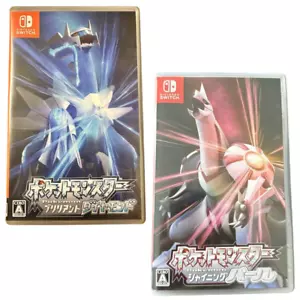 Nintendo Switch Pokemon Brilliant Diamond shining pearl select Used Japan Import - Picture 1 of 11