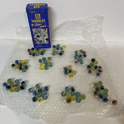 Colección Niños Mármol 100 Coloridos Mármol En Estaño 1999 Foto 1 de 4