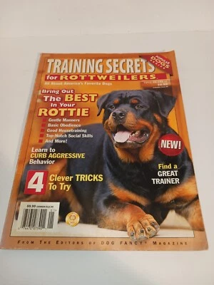 Training Secrets For Rottweilers Magazine Volume 12 Foto 1 de 2