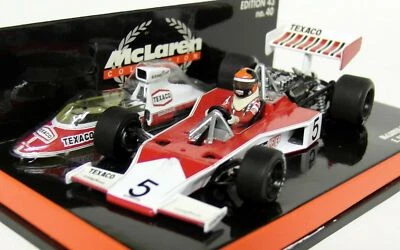 Minichamps 1/43 530 744305 McLaren Ford M23 Fittipaldi 1974 Diecast F1 Car Foto 1 de 4