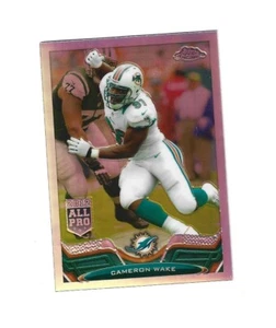2013 Topps Chrome Refractors #177 Cameron Wake MIAMI DOLPHINS - Picture 1 of 2