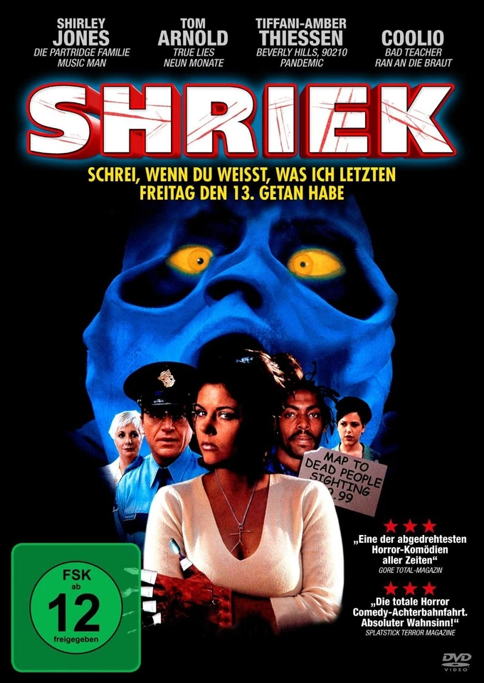 Shriek (Spoof zu Scary Movie, Scream, Ich weiß was Du letzten Sommer getan hast)