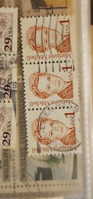 US 3 - 1c Margaret Mitchell - Gone w/ the Wind - Great Americans Used - #B500 - Image 1 of 2