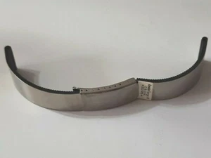 20 MM NOS 1970-80's Lewa D.B.G.M German Rubber / Stainless Steel BRACELET - Picture 1 of 7