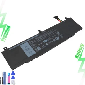 TDW5P V9XD7 Laptop Battery for Dell Alienware 13 R3 ALW13C-D1738 ALW13CR-2718 - Picture 1 of 6