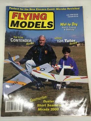 Flying Models Magazine Top Flight Contender Review July 2000 Foto 1 de 4