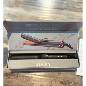 Cortex Beauty AirGlider 2-in-1 Cool Air Flat Iron Curl & Straighten - Picture 1 of 4