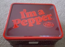 Vintage Dr. Pepper metal lunchbox