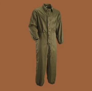 U.S MILITARY MECHANICS UTILITY COLD WEATHER COVERALLS FULL ZIP LARGE US MADE - Picture 1 of 18