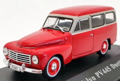 Atlas 1/43 Scale Model Car V004 - Volvo PV445 Duett - Red - Image 1 of 4