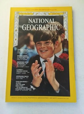 JUNE 1969 NATIONAL GEOGRAPHIC SOCIETY / PRICELESS RELICS OF THE SPANISH ARMADA - Image 1 of 4