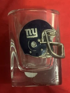 VIDRIO DE CHUPITO CUADRADO DE 2 OZ NFL CON LICENCIA OFICIAL DE LOS NEW YORK GIANTS 🏈🥃 - Imagen 1 de 4