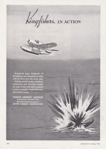 1942 Vought-Sikorsky Kingfisher aircraft ad 7/20/2023l - Picture 1 of 1