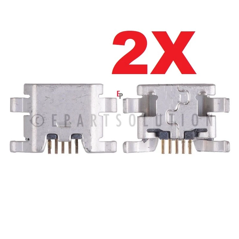 2X ZTE Avid Plus Z828 ZTE Avid Z833 Cargador USB Puerto de Carga Conector Dock Foto 1 de 1