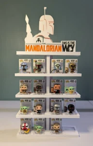 Funko Bitty Pop! - Star Wars The Mandalorian Display Stand OOB (Out Of The Box) - Bild 1 von 2
