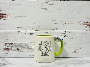 Rae Dunn By Magenta X Encanto WE DON’T TALK ABOUT BRUNO Green Interior Mug - Picture 1 of 2