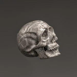 AMAZING Meteorite Skull 87g 1394 - Picture 1 of 8