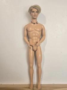 Handsome Ken Doll Rooted Hair Shaved Sode Fashionistas Other Ooak EUC C445G  - Picture 1 of 14