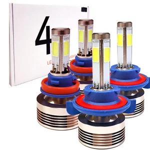 For 2004-2012 Nissan Sentra LED Headlight Hi/Lo Beam + Fog Light Bulbs Combo Kit - Picture 1 of 8