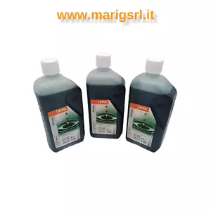 Olio miscela STIHL HP super 1 litro motori 2T Motosega Decespugliatore sintetico - Foto 1 di 4