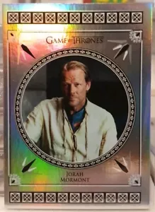 Game Of Thrones Legends Of The Realm Opal Parallel Base Card #/25 Jorah Mormont - Picture 1 of 2