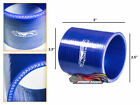 Blue 2.5" 63Mm 3-Ply Silicone Hose Coupler Turbo Intake Intercooler For Pontiac