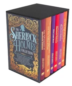 Sherlock Holmes Deluxe by Sir Arthur Conan Doyle 6 Bks Box Set - Fiction - HB - Picture 1 of 5