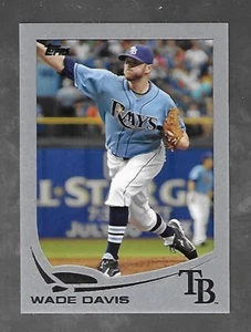 WADE DAVIS 2013 Topps Silver Slate Sparkle Wrapper Redemption  /10 - Picture 1 of 2
