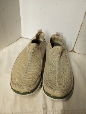 Zapatos sin cordones Lands' End para mujer color tostado de malla Apres 198752 talla 8 Foto 1 de 4