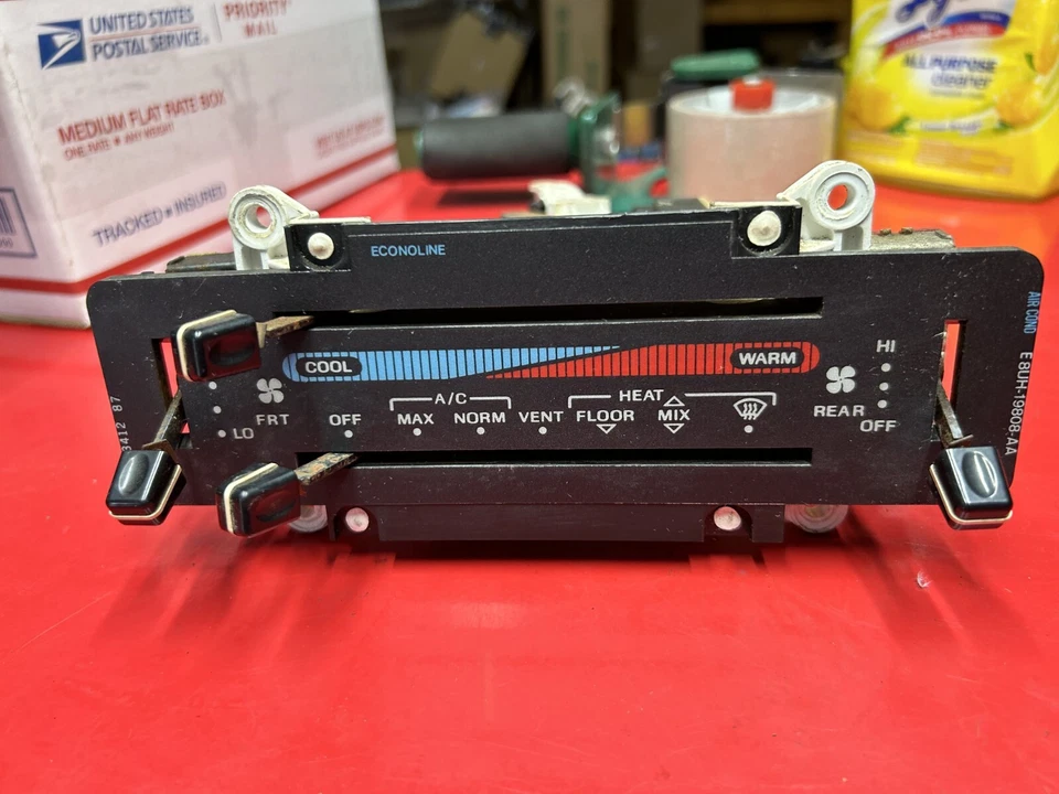 Ford Econoline 1988 furgoneta - aire acondicionado calefacción interruptor de control climático 75-91 E150 ventilador trasero Foto 1 de 4