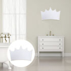Hngender Wandspiegel Crown Form Holzrahmen Geometrische Spiegelwand