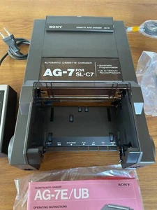Sony AG-7 Auto Cassette Changer – Neu, Unbenutzt, Rarität von 1981 - Betamax - Bild 1 von 13