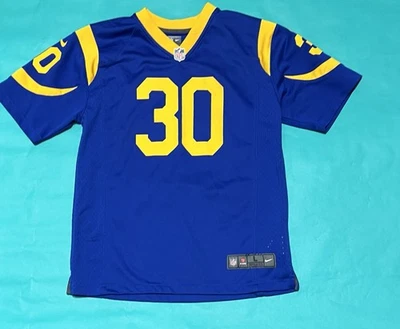 Camiseta deportiva local Nike de fútbol americano de la NFL Todd Gurley II St. Louis Rams L para niños 55 Foto 1 de 2