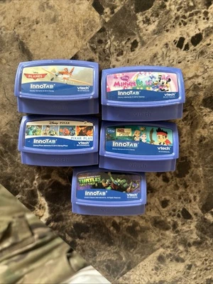 Lote de 5 cartuchos de juego Vtech InnoTab Innotab, Innotab 2, Innotab 3 Foto 1 de 3
