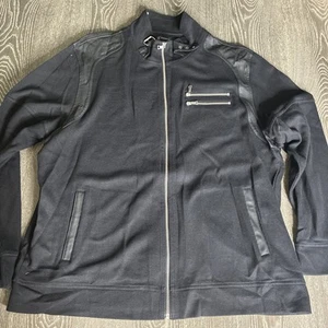 Men’s INC Jacket International Concepts Size 3XL/ Black Zippers - Picture 1 of 9