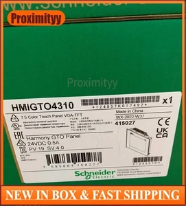 Schneider HMIGTO4310 Touch Screen HMIGTO4310 Brand New In Box Fast Shipping - Picture 1 of 1