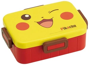 Skater AG+ Silver ion antibacteria Lunch box 650ml Pikachu Face 21 - Picture 1 of 8