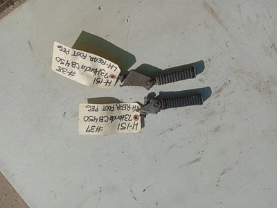 Conjunto de pinos traseiros para passageiros 1968-1974 Honda CB450 CB 450 CL CL450 - Imagem 1 de 2