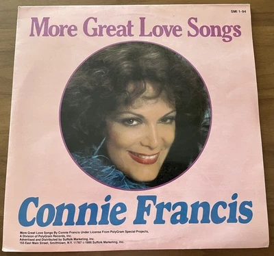 Конни Фрэнсис больше большой любовь песни виниловая пластинка Polygram записи SMI 1-94 - Изображение 1 из 3