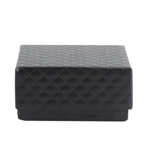 Caja de almacenamiento de reloj de bolsillo estuche para joyas con protector de cojín extraíble - Imagen 1 de 12