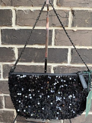 Nuevo con etiquetas Bolso de Hombro Fossil El Mago de Oz Edición Especial Negro Lentejuelas Jolie Foto 1 de 4